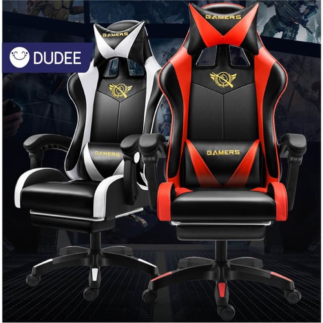 มีให้เลือก 5 สี เก้าอี้เกมมิ่ง Gaming Chair ดีไซน์โมเดิร์นนั
