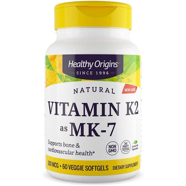 Healthy Origins Vitamin K2 as MK-7 ขนาด 100mg  บำรุงกระดูก ล