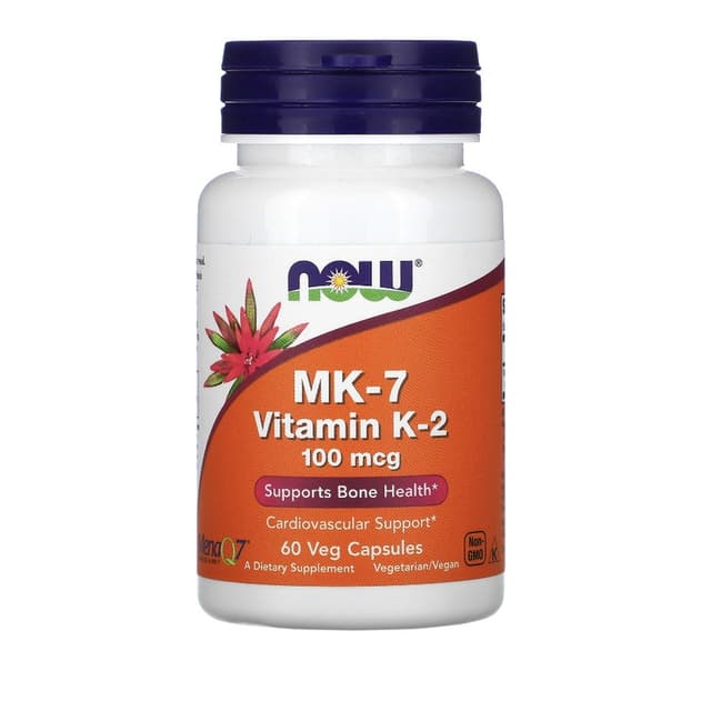 [พร้อมส่ง] วิตามินเค Now Foods MK-7 Vitamin K-2, 100 mcg, 60