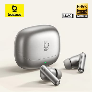 Baseus Bowie MP1 TWS หูฟังบลูทูธไร้สาย True Wireless พร้อม ANC 55dB Adaptive Hybrid, Hi-Res, LDAC, ไมโครโฟน 6 ตัว ENC