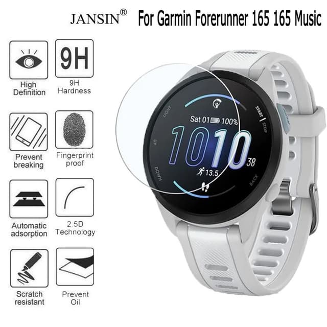 ฟิล์มกระจก Garmin Forerunner 165 165Music ฟิล์มกระจกนิรภัยกั