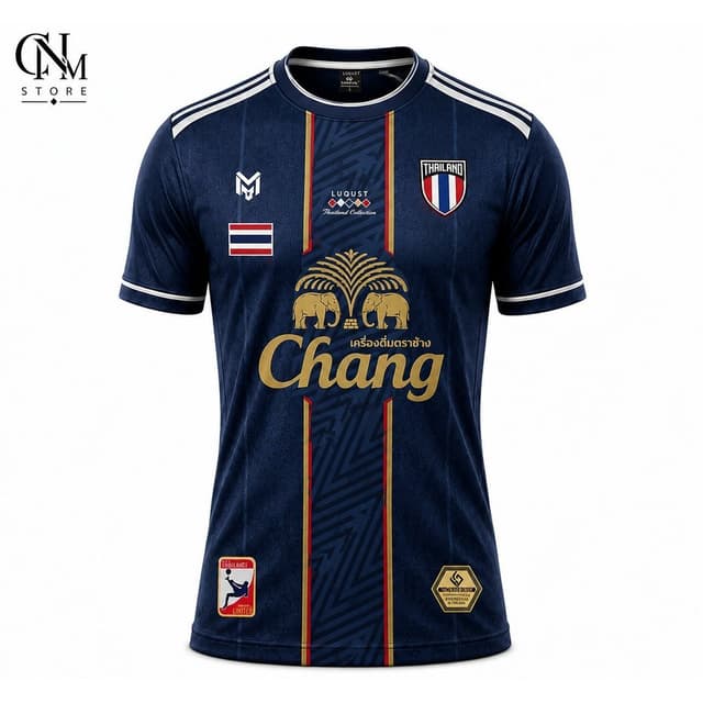 เสื้อบอล เสื้อกีฬา LG-TH เสื้อฟุตบอลธีมไทย ผ้าตาข่าย 150G ระ
