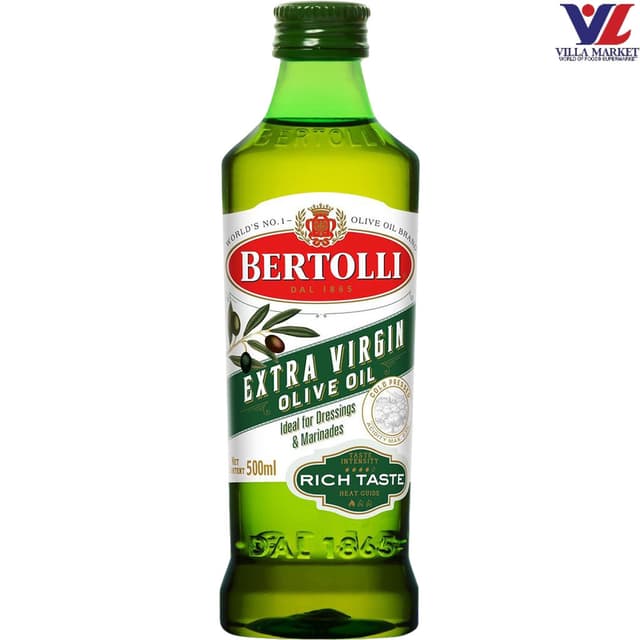Bertolli Extra Virgin Olive Oil 500Ml เบอร์ทอลลี่ น้ำมันมะกอ