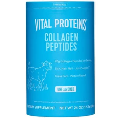 🇺🇸 Exp.01/2029 [ของแท้/พร้อมส่ง] Vital Proteins Collagen Peptides 24oz (680g) คอลลาเจนเปปไทด์ นำเข้าจาก USA กระปุกใหญ่