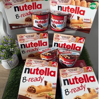 ❤️‍🔥ขนมนูเทลล่า Nutella B-ready & Nutella &GO!ขนมเวเฟอร์กรอบสอดไส้นูเทลล่า#มาเลเซีย