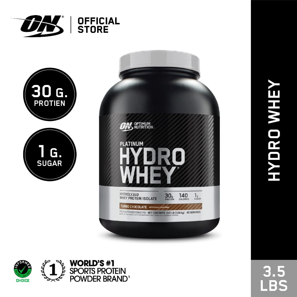 Optimum Nutrition Hydro Whey 3.5 Lbs. Hydrolysate ไฮโดร ไลซ์เวย์โปรตีน**ฝาดำ** [ส่งฟรี!!] https://lnwchill.com