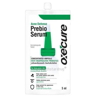 Oxe 'cure Acne Defense Prebio Serum 5 ml. - อ๊อกซี เคียว แอคเน่ ดีเฟนส์ พรีไบโอ เซรั่ม 5 มล. เซรั่มลดรอยสิว ลดการอักเส
