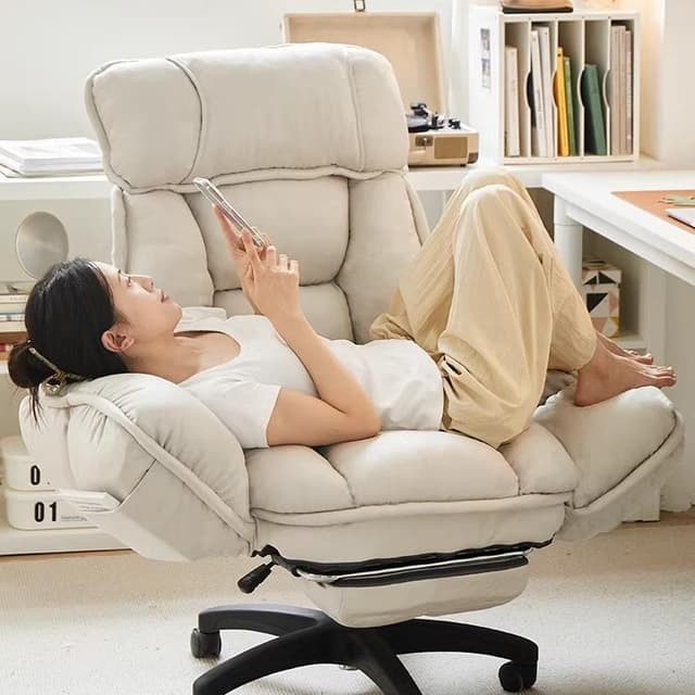F&G เก้าอี้ทำงาน Office Chair เก้าอี้คอมพิวเตอร์ ที่สะดวกสบา