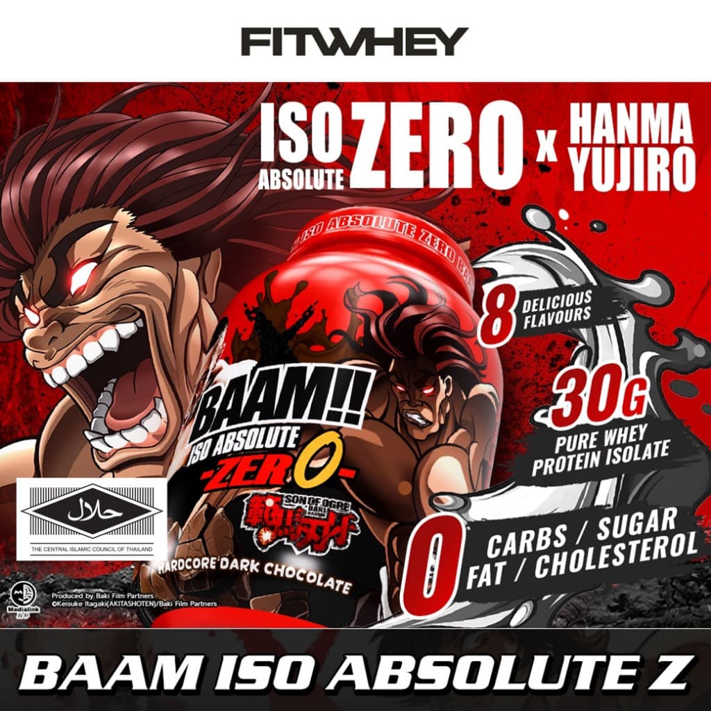 FITWHEY BAAM ISO ABSOLUTE ZERO (5 LB) | เวย์โปรตีนไอโซเลท ดูดซึมไว I https://lnwchill.com