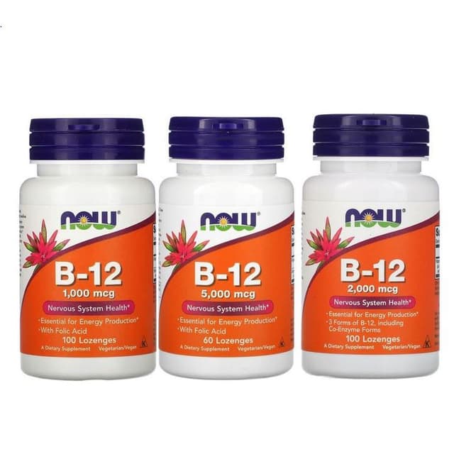 (ส่งออกภายในวัน) NOW / Nature Made / Lindberg Vitamin B-12 .