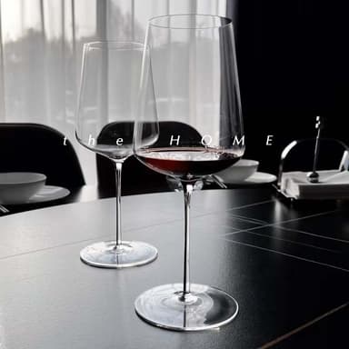 【พร้อมส่งในไทย】แก้วไวน์  red wine glass แก้วไวน์แดง handmade  แบบบางมาก