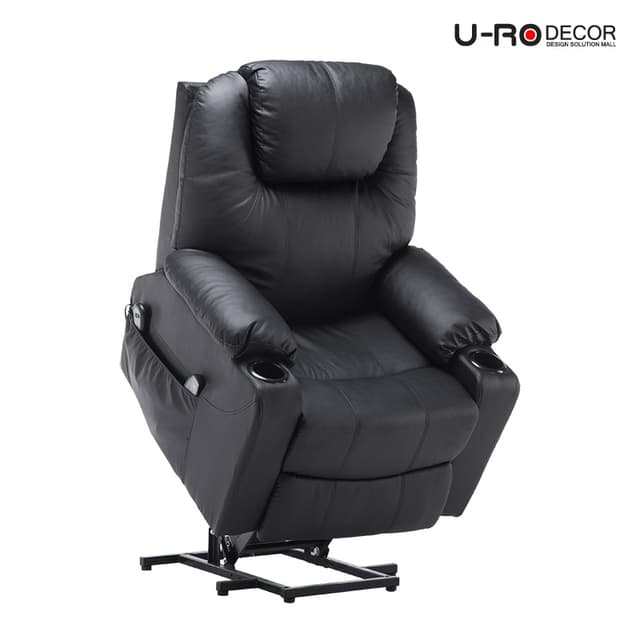 U-RO DECOR เก้าอี้นวดไฟฟ้าปรับนอนได้หนังแท้ รุ่น ARENA (อารี