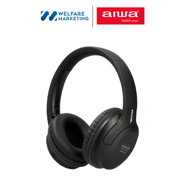 [ผ่อน 0%] AIWA NB-A23E Bluetooth Headphones หูฟังครอบหู น้ำห
