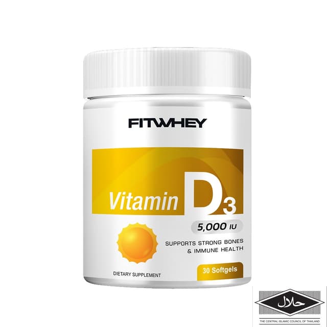 FITWHEY VITAMIN D3 5000 IU