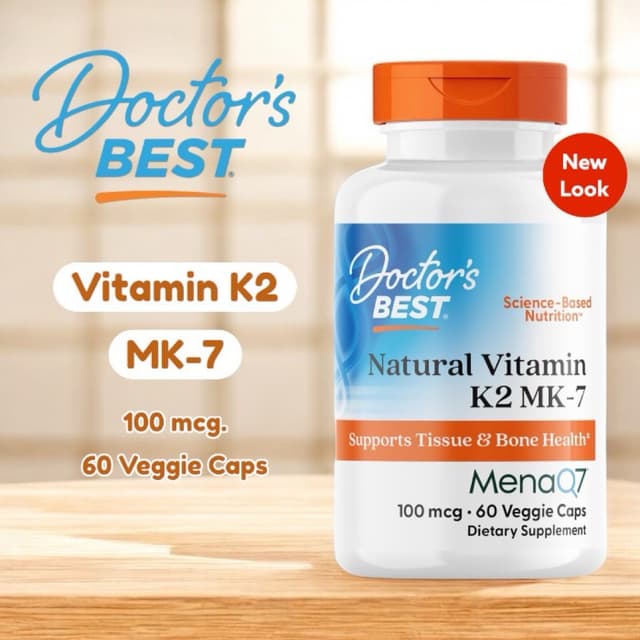 ✅พร้อมส่ง วิตามินK2💠 Doctor’s Best Natural Vitamin K2 MK-7 