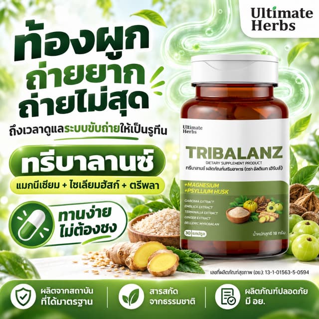 มาแรง🔥 ไฟเบอร์ ทรีบาลานซ์ ดีท็อกซ์ พุงยุบ ขับถ่ายง่าย แมกนี