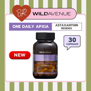 WILD AVENUE : ONE DAILY FORMULATE 30 cap/ Astareal + Nmn + Resveratrol + Betaglucan + Q10