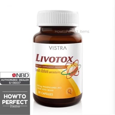 VISTRA Livotox บำรุงตับ ลิโวท็อกซ์