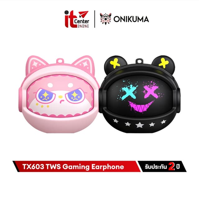 Onikuma TX603 Wireless Neckband Earphones หูฟังบลูทูธ 5.4 Tr