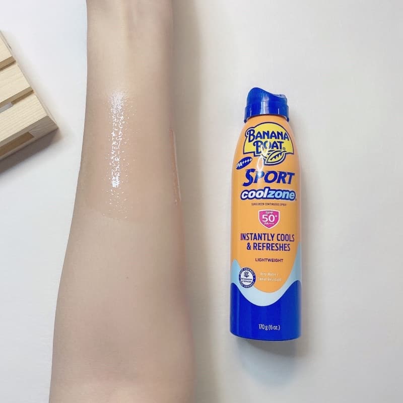 Banana Boat Sport Coolzone Sunscreen Continuous Spray SPF50+ PA++++ (170 g.) E881N https://lnwchill.com