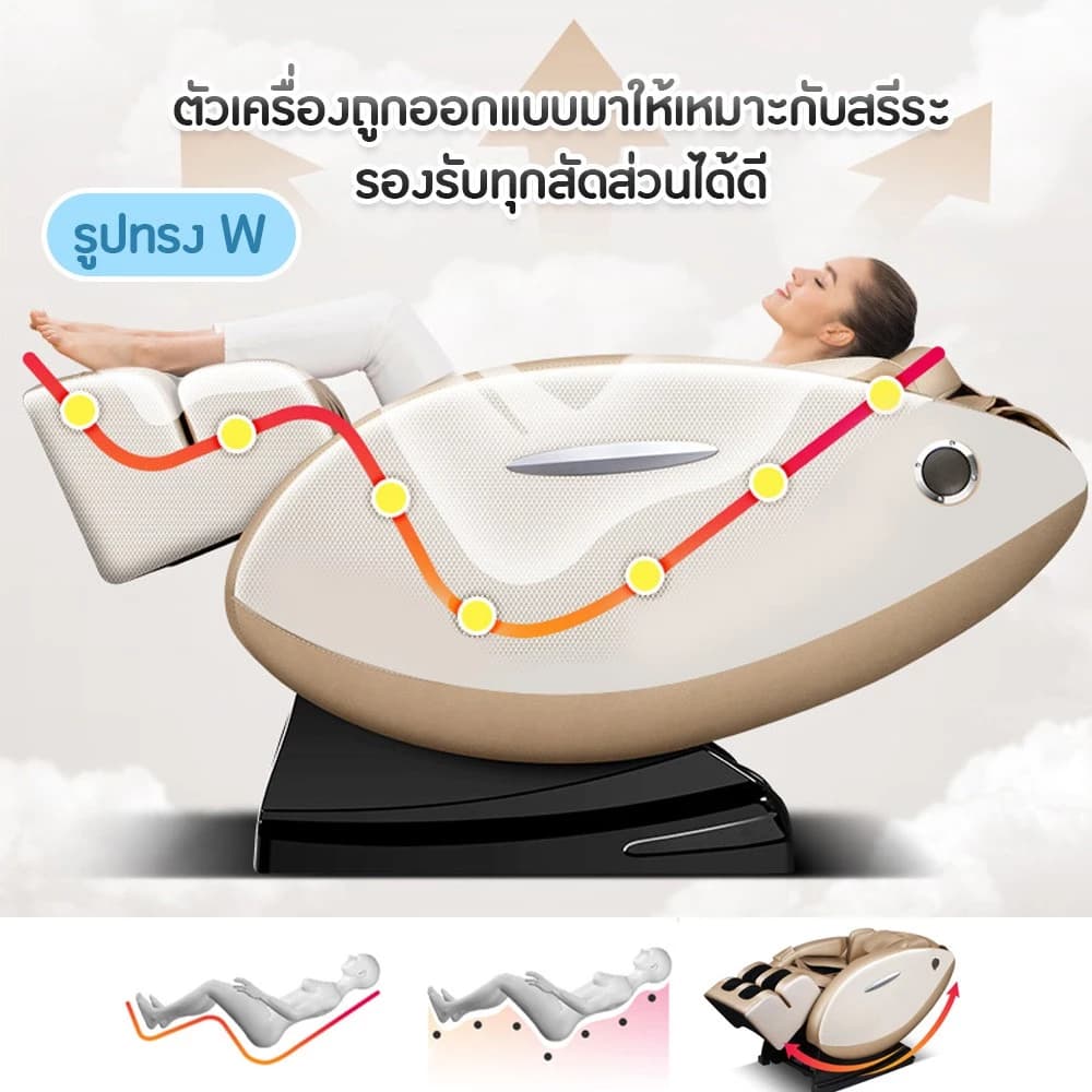 BENBO เก้าอี้นวดไฟฟ้า สีเทาเข้ม เก้าอี้นวด Massage Chair โปรแกรมอัตโนมัติ ระบบ Zero Gravity ระบบสแกนร่างกาย (Body Scan) ถุงลมนิรภัย (Airbags) ระบบความร้อน (Heat Therapy) ลดอาการปวดเมื่อย https://lnwchill.com