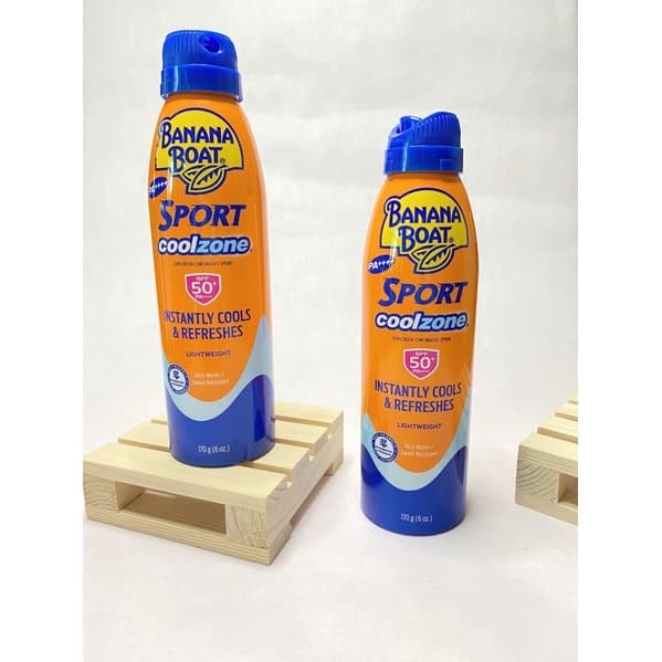 Banana Boat Sport Coolzone Sunscreen Continuous Spray SPF50+ PA++++ (170 g.) E881N https://lnwchill.com