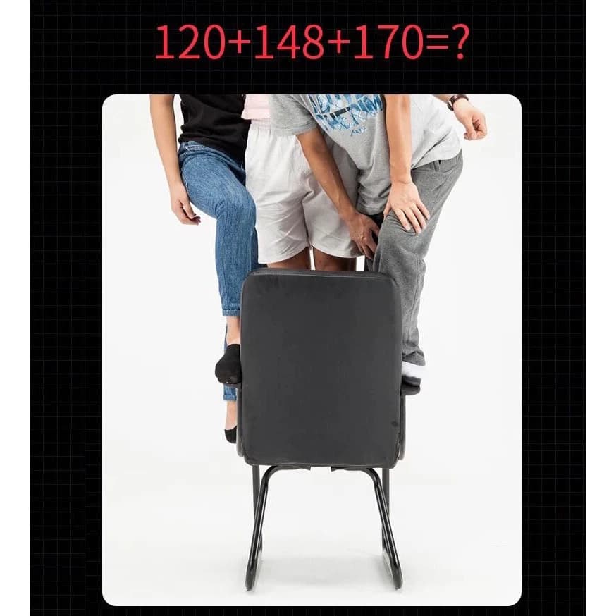 GoodLuck เก้าอี้ออฟฟิศ เบาะหนังพียู เก้าอี้สำนักงาน ขาเหล็ก ch1 https://lnwchill.com