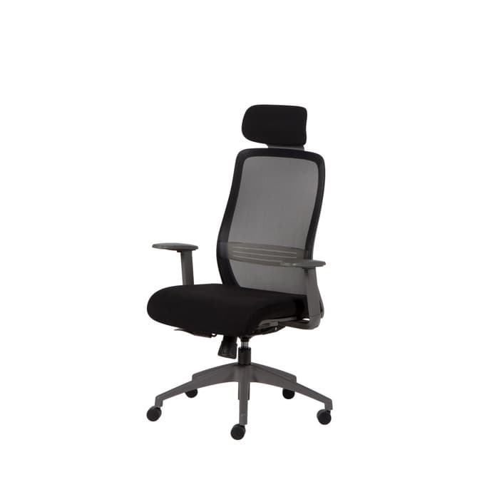 Modernform เก้าอี้สำนักงาน เก้าอี้เพื่อสุขภาพ รุ่น ERA-L พนักพิงสูง สีดำ https://lnwchill.com