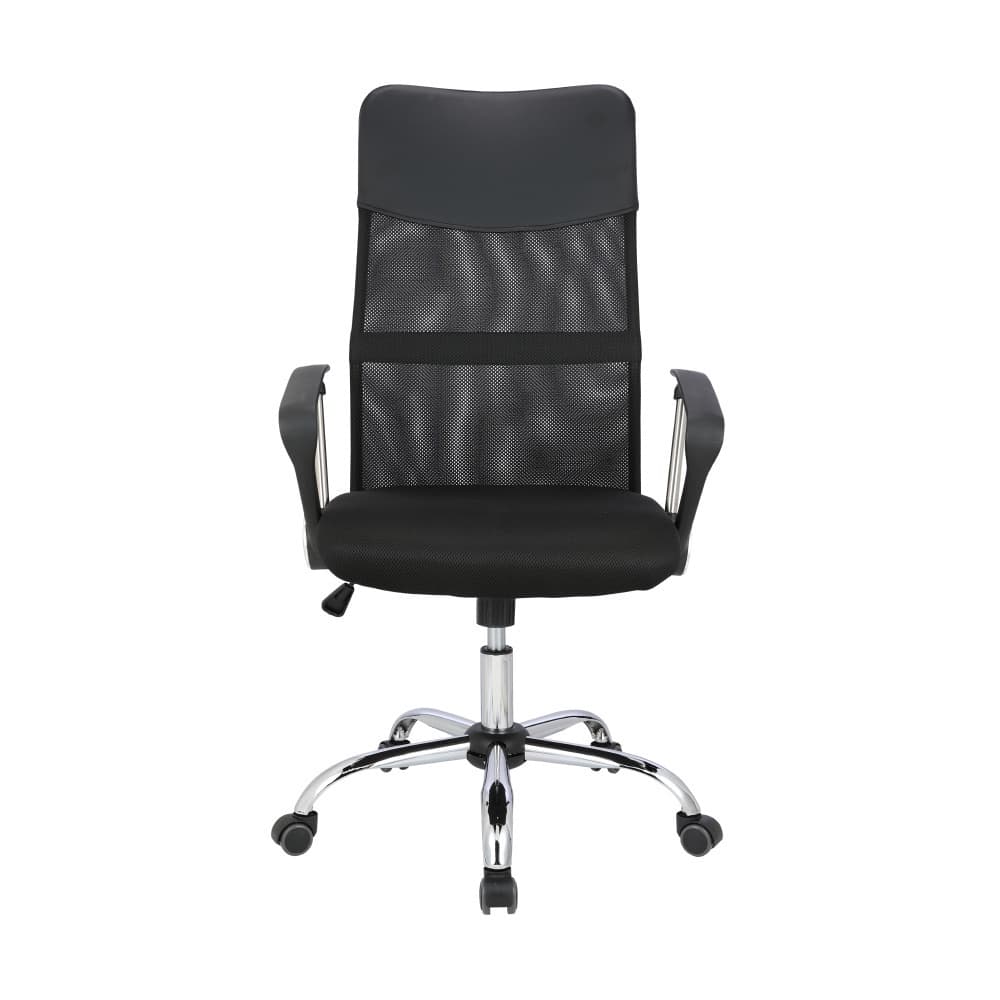 INDEX LIVING MALL เก้าอี้ทำงานเพื่อสุขภาพ  Ergonomic ระบายอากาศดีเยี่ยม เก้าอี้สำนักงาน พนักพิงสูง รุ่น สเปซแมน - สีดำ เก้าอี้สีดำ ปรับระดับขึ้นลงด้วย Gas Lift https://lnwchill.com