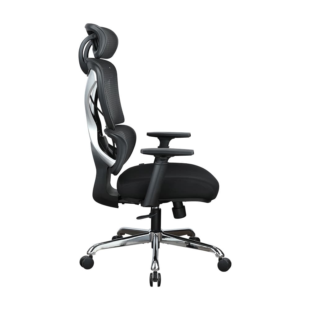 INDEX LIVING MALL เก้าอี้สำนักงาน เก้าอี้ทำงานเพื่อสุขภาพ  Ergonomic ระบายอากาศดีเยี่ยม รุ่น X-GONOMIC สีดำ เก้าอี้สีดำ พนักพิง S-Curve รองรับน้ำหนักได้สูงสุด 120 กก. https://lnwchill.com