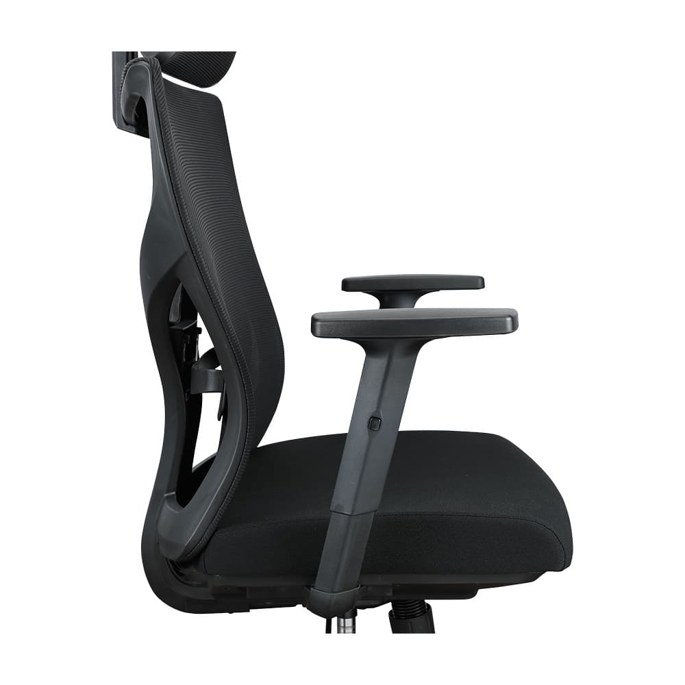 INDEX LIVING MALL เก้าอี้ทำงานเพื่อสุขภาพ  Ergonomic ระบายอากาศดีเยี่ยม เก้าอี้สำนักงาน รุ่น วายโกโนมิก - สีดำ เก้าอี้สีดำ รองรับน้ำหนักได้สูงสุด 120 กก. https://lnwchill.com