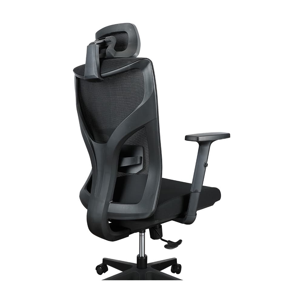 INDEX LIVING MALL เก้าอี้ทำงานเพื่อสุขภาพ  Ergonomic ระบายอากาศดีเยี่ยม เก้าอี้สำนักงาน รุ่น วายโกโนมิก - สีดำ เก้าอี้สีดำ รองรับน้ำหนักได้สูงสุด 120 กก. https://lnwchill.com