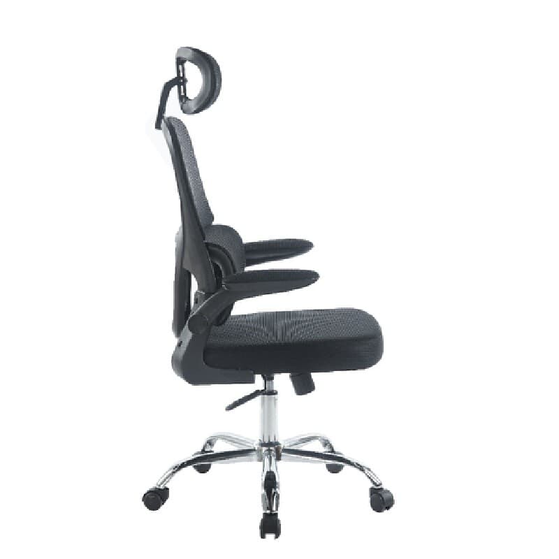 Furradec ONE รุ่น Emily เก้าอี้สำนักงานพนักพิงตาข่ายสูง พร้อม Lumbar Support และที่วางแขนพับได้ ออกแบบเพื่อการนั่งทำงานที่สบายและรองรับสรีระอย่างเหนือกว่า https://lnwchill.com