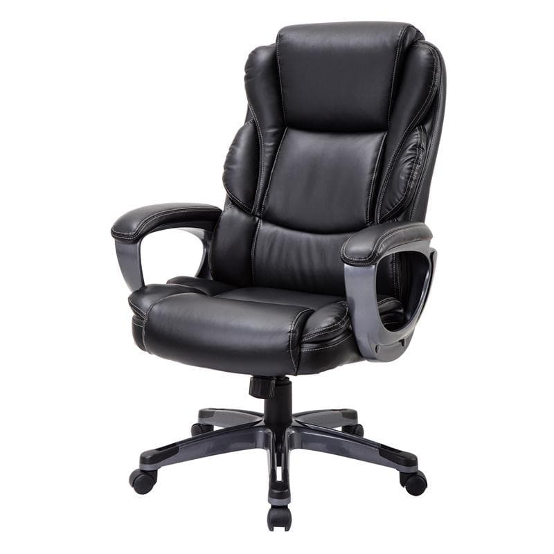 Furradec รุ่น Ravana เก้าอี้ผู้บริหารสีดำ หุ้มหนังสังเคราะห์ Bonded Leather รองรับสรีระเพื่อบุคลิกภาพระดับมืออาชีพ https://lnwchill.com