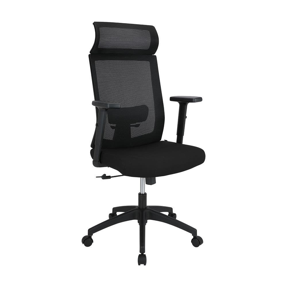 INDEX LIVING MALL เก้าอี้สำนักงานพนักพิงสูง เก้าอี้ทำงานเพื่อสุขภาพ Ergonomic รุ่น โอเว่น-เอ - สีดำ เก้าอี้สีดำ ระบายอากาศดีเยี่ยม เบาะนั่งปรับสูง-ต่ำของที่นั่งด้วย Gas lift ปรับระดับความลึกเบาะนั่งได้ https://lnwchill.com