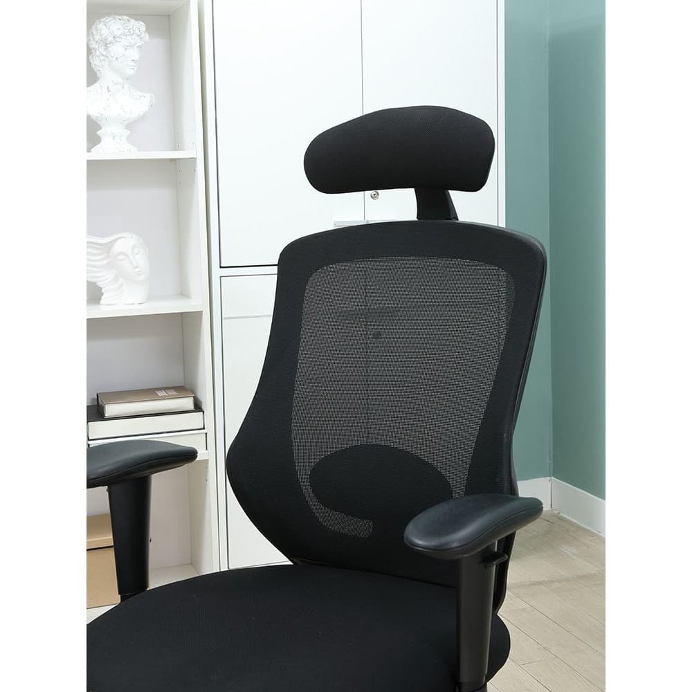 INDEX LIVING MALL เก้าอี้สำนักงาน เก้าอี้ทำงานเพื่อสุขภาพ  Ergonomic รุ่น เพ็ททริลโล่ - สีดำ เก้าอี้สีดำ ระบายอากาศดีเยี่ยม https://lnwchill.com