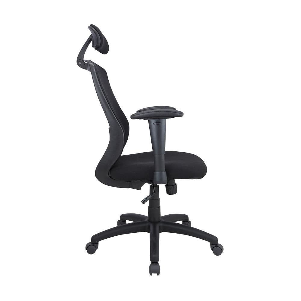 INDEX LIVING MALL เก้าอี้สำนักงาน เก้าอี้ทำงานเพื่อสุขภาพ  Ergonomic รุ่น เพ็ททริลโล่ - สีดำ เก้าอี้สีดำ ระบายอากาศดีเยี่ยม https://lnwchill.com