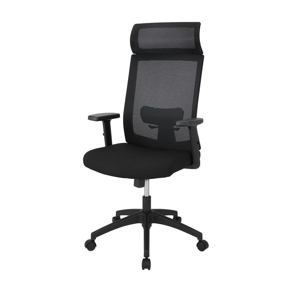 INDEX LIVING MALL เก้าอี้สำนักงานพนักพิงสูง เก้าอี้ทำงานเพื่อสุขภาพ Ergonomic รุ่น โอเว่น-เอ - สีดำ เก้าอี้สีดำ ระบายอากาศดีเยี่ยม เบาะนั่งปรับสูง-ต่ำของที่นั่งด้วย Gas lift ปรับระดับความลึกเบาะนั่งได้ https://lnwchill.com
