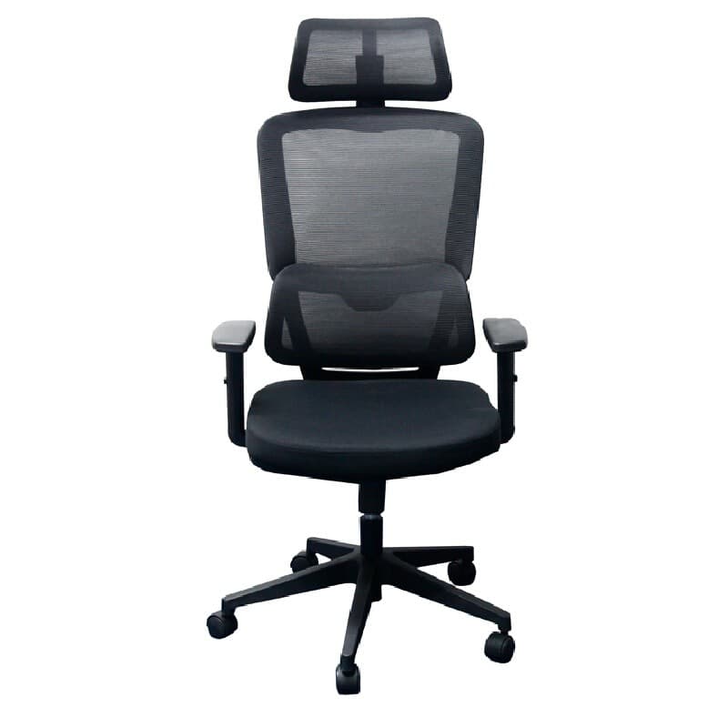 FURRADEC รุ่น Daily เก้าอี้เพื่อสุขภาพ สีดำ ปรับระดับศีรษะและแขนได้ รองรับสรีระแบบ Ergonomic ระบายอากาศดีเยี่ยม นั่งทำงานนานไม่ปวดเมื่อย https://lnwchill.com