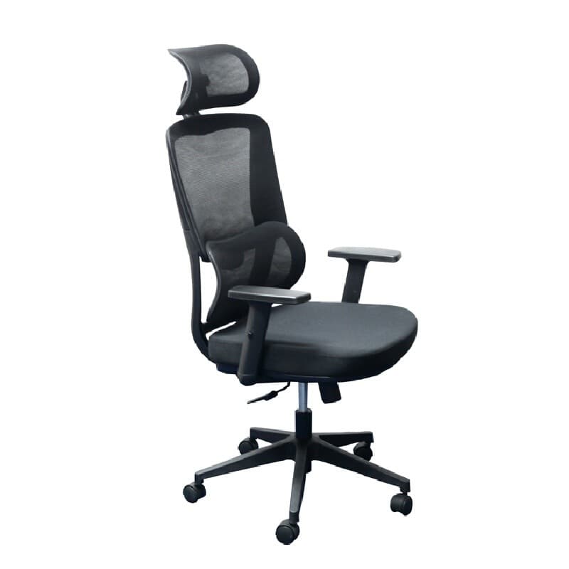FURRADEC รุ่น Daily เก้าอี้เพื่อสุขภาพ สีดำ ปรับระดับศีรษะและแขนได้ รองรับสรีระแบบ Ergonomic ระบายอากาศดีเยี่ยม นั่งทำงานนานไม่ปวดเมื่อย https://lnwchill.com