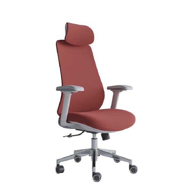 FURRADEC รุ่น Melody เก้าอี้เพื่อสุขภาพ สีแดง ปรับเอน 125 องศา รองรับสรีระ 120 กก. ช่วยลดความเมื่อยล้า ดีไซน์ทันสมัย นั่งทำงานสบายได้ตลอดวัน