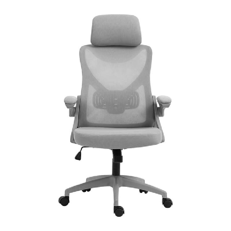 FURRADEC รุ่น Friendly สีเทา เก้าอี้เพื่อสุขภาพ Ergonomic Chair พนักพิงตาข่ายระบายอากาศ ปรับระดับได้เพื่อสรีระที่ดีในการทำงาน https://lnwchill.com