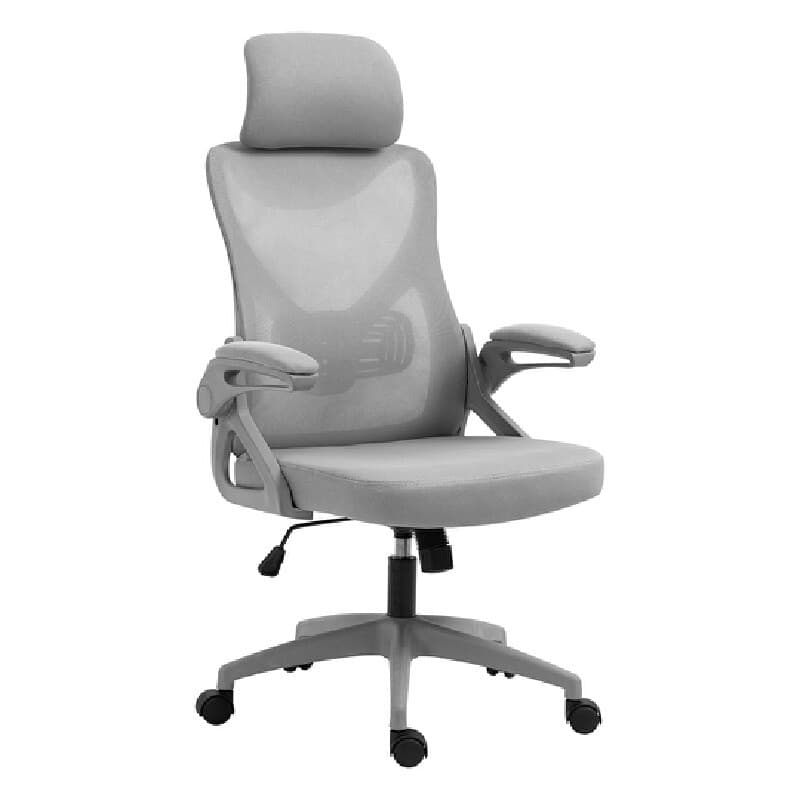FURRADEC รุ่น Friendly สีเทา เก้าอี้เพื่อสุขภาพ Ergonomic Chair พนักพิงตาข่ายระบายอากาศ ปรับระดับได้เพื่อสรีระที่ดีในการทำงาน https://lnwchill.com