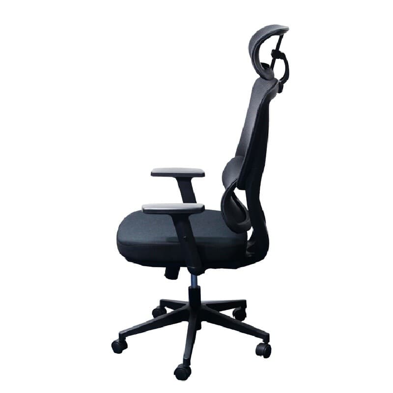 FURRADEC รุ่น Daily เก้าอี้เพื่อสุขภาพ สีดำ ปรับระดับศีรษะและแขนได้ รองรับสรีระแบบ Ergonomic ระบายอากาศดีเยี่ยม นั่งทำงานนานไม่ปวดเมื่อย https://lnwchill.com