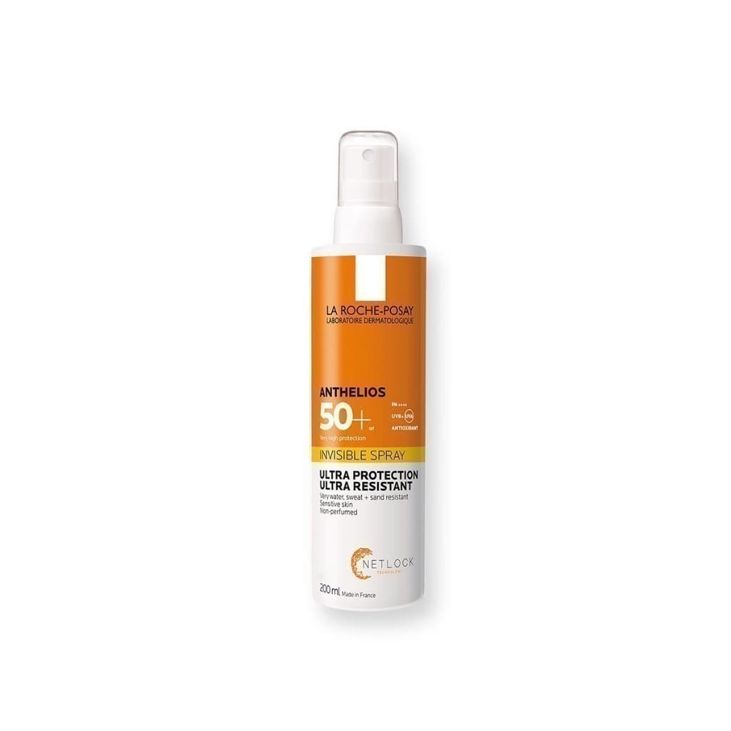 La Roche-Posay ลาโรช-โพเซย์ ANTHELIOS INVISIBLE SPRAY SPF50+ สเปรย์กันแดดสูตรบางเบา สำหรับผิวหน้าและผิวตัว 200ml. https://lnwchill.com