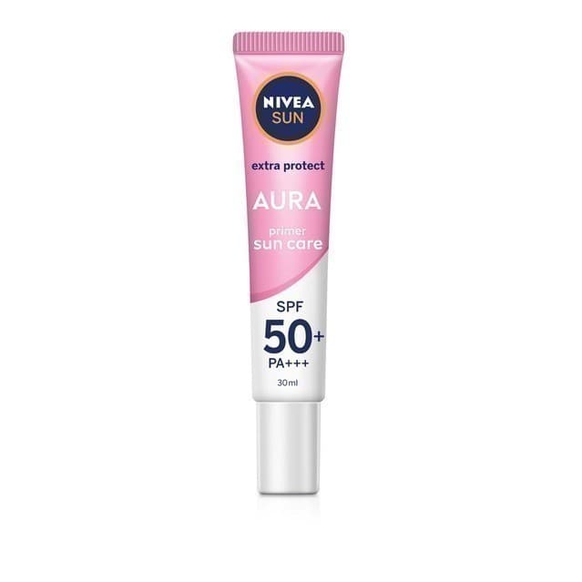 NIVEA นีเวีย ซัน กันแดดผิวหน้า ออร่า เซรั่ม SPF50 30 มล. https://lnwchill.com