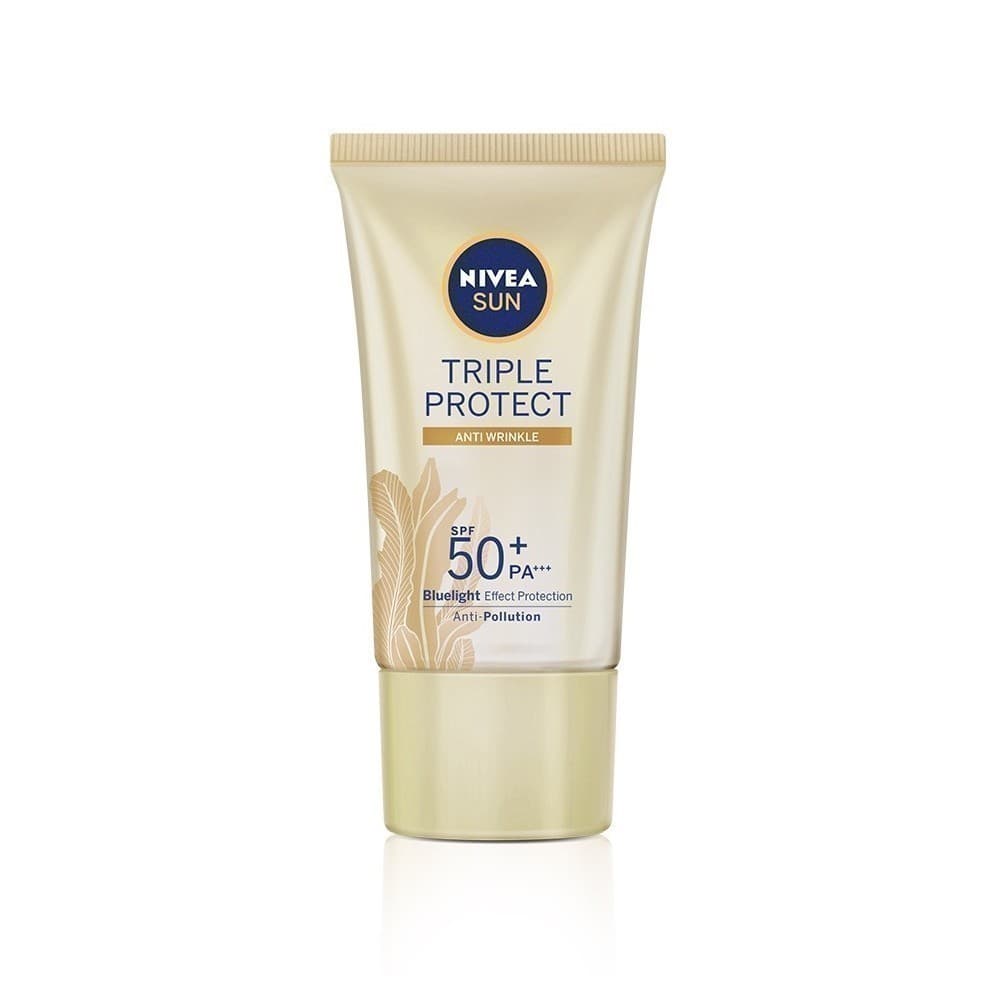 NIVEA นีเวีย ซัน ทริปเปิ้ล โพรเท็ค แอนตี้ ริงเคิล เอสพีเอฟ50+ พีเอ+++ 40มล. https://lnwchill.com