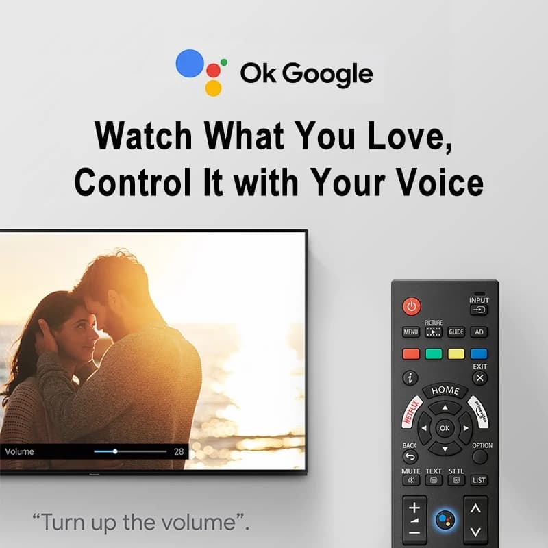 Panasonic LED TV TH-65JX700T 4K TV ทีวี 65 นิ้ว Android TV Google Assistant Dolby Vision Chromecast แอนดรอยด์ทีวี https://lnwchill.com