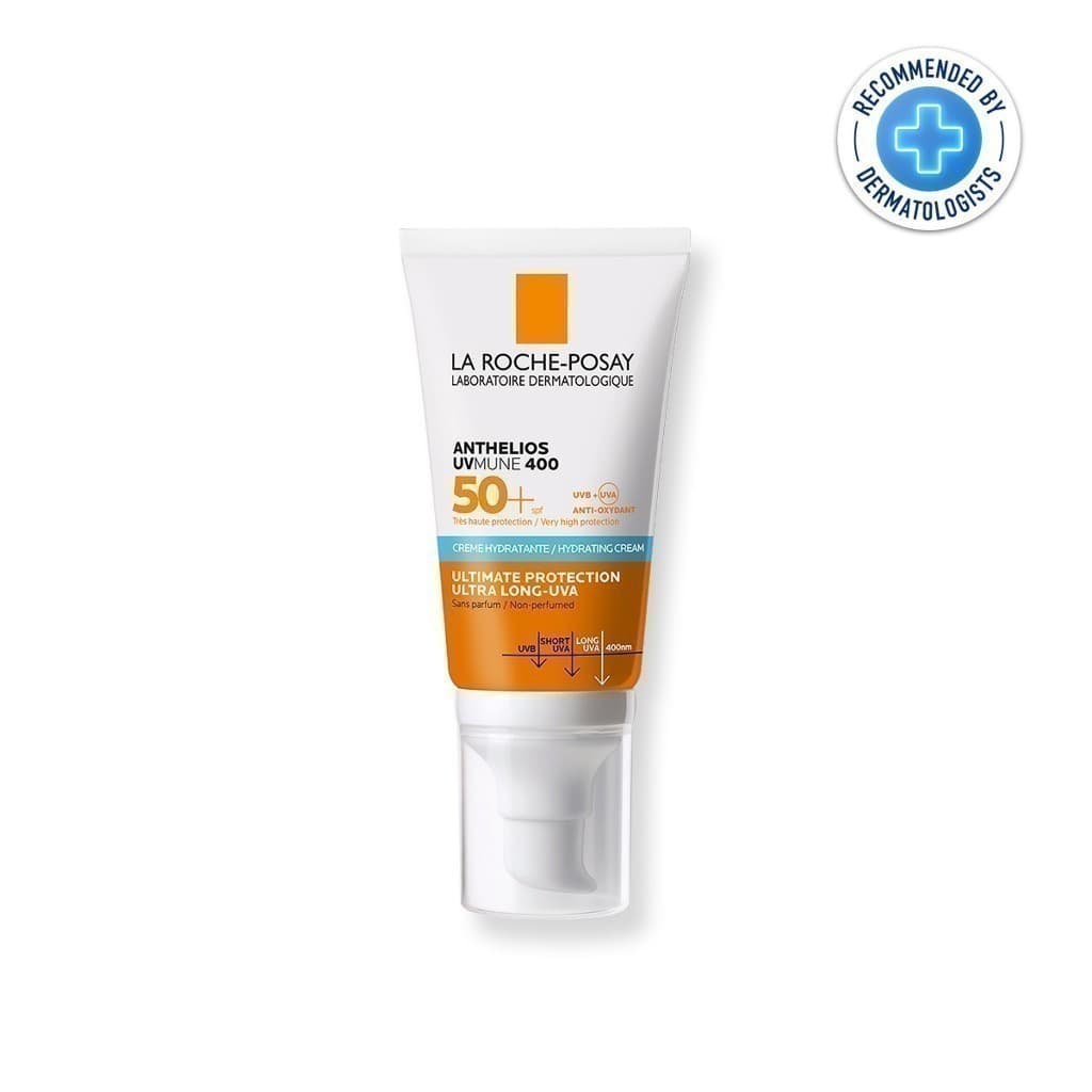 La Roche-Posay ลา โรช-โพเซย์ Anthelios UVMune 400 Hydrating Cream กันแดด 50 ml. https://lnwchill.com