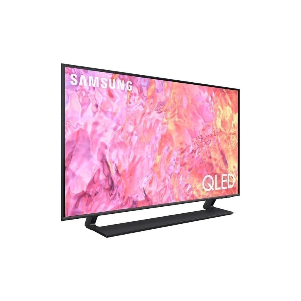 SAMSUNG QLED Smart TV สมาร์ททีวี (2023) 43 นิ้ว Q65C Series รุ่น  QA43Q65CAKXXT มีโหมด Object Tracking Sound Lite (OTS Lite) จำลองเสียงจากทิศทางด้านบนให้สมจริงยิ่งขึ้น https://lnwchill.com